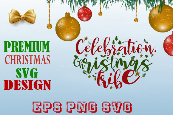 CELEBRATION CHRISTMAS TRIBE Graphics & Print Templates