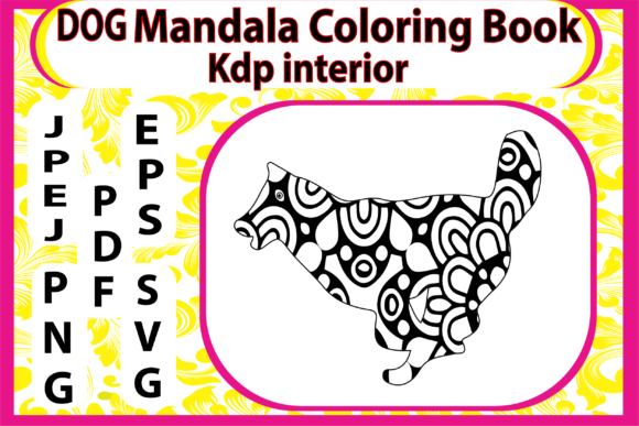 Dog Coloring Page for Adult: Graphics & Coloring Pages