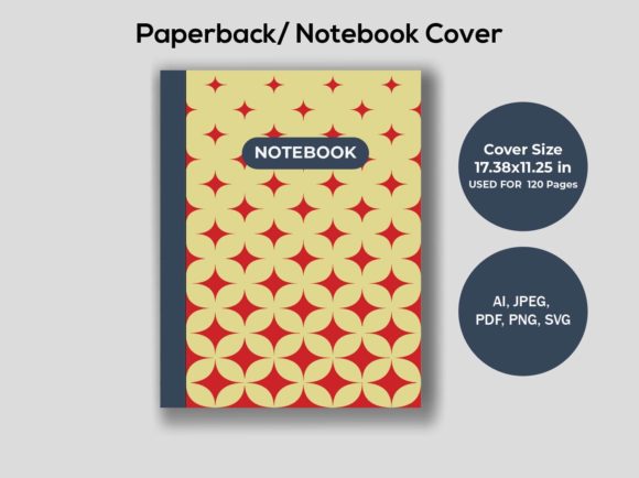 KDP Interior Notebook Cover: Graphics for Creative Brands