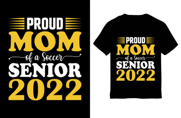 Mom T-Shirt Design: Proud Mom of a — Graphics & T-Shirt Designs