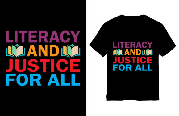 Reading T-Shirt Design, Literacy and Graphics