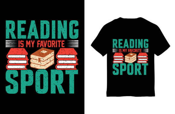Reading T-Shirt Design, Reading is My Graphics