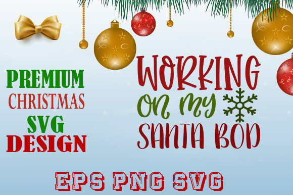 WORKING on MY SANTA BOD: Graphics & Print Templates